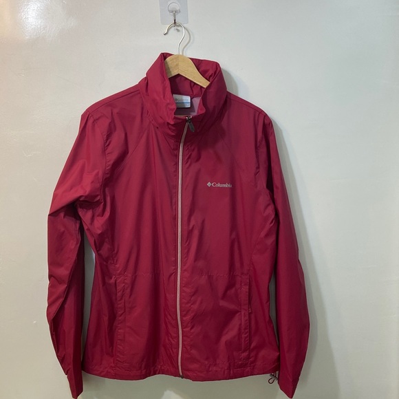 Columbia Jackets & Blazers - Columbia Women’s Maroon Switchback 111 Rain Outdoor Jacket.Size-XL.